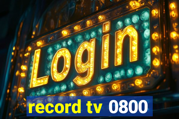 record tv 0800